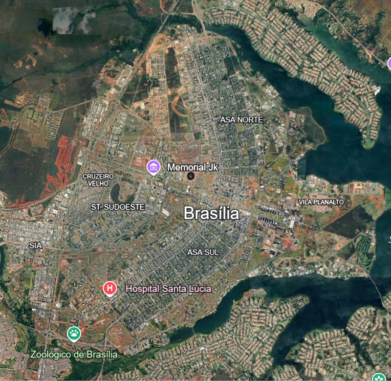 🛰️ Brasília Vista do Espaço: O Que os Satélites Revelam?