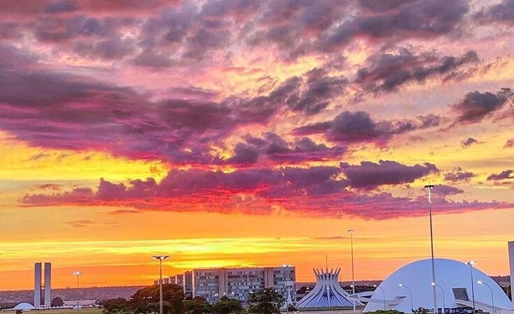 Pôr do Sol de Brasília: um espetáculo que encanta todos os dias