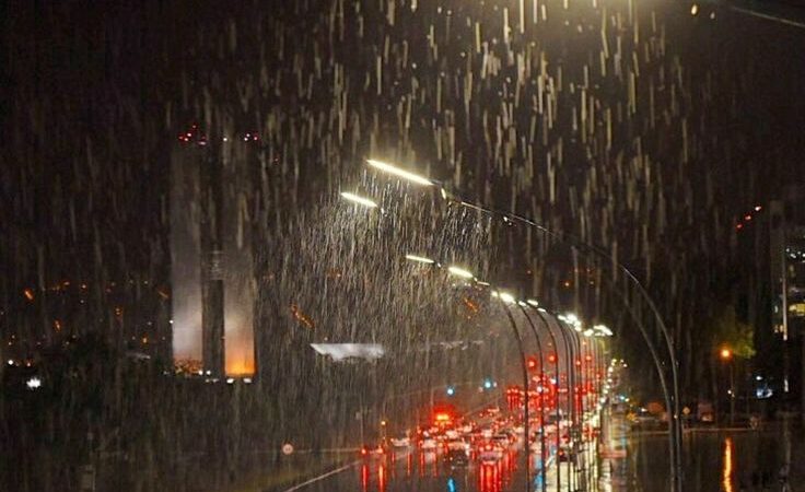 Chuva no mês de Junho no DF