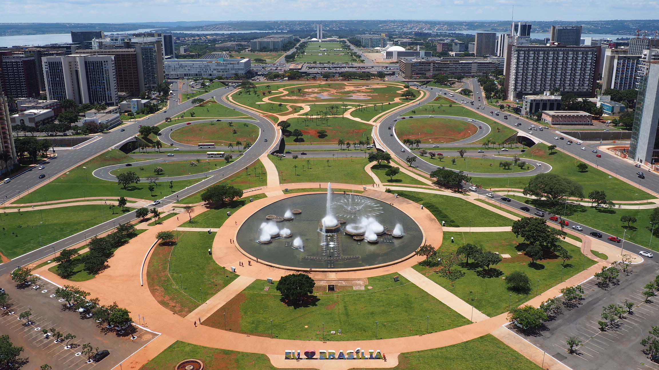 Brasília vista do alto: a cidade planejada ganha outra perspectiva
